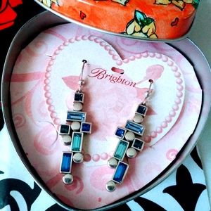 Brighton Swarovaski Crystal Blue Showers